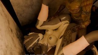 60Fps anal destruction of a reptilian girl hentai game gallery 2k 3d animation-3