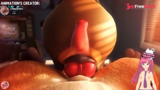 Strange creature with pussy fucks balls deep furry Crittermatic animation - Jazziuu-5