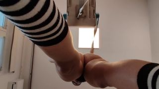 Pinay Masturbate Sexy mom massages herself with vibrator. Brunette hairy pussy, big tits, big ass.-8