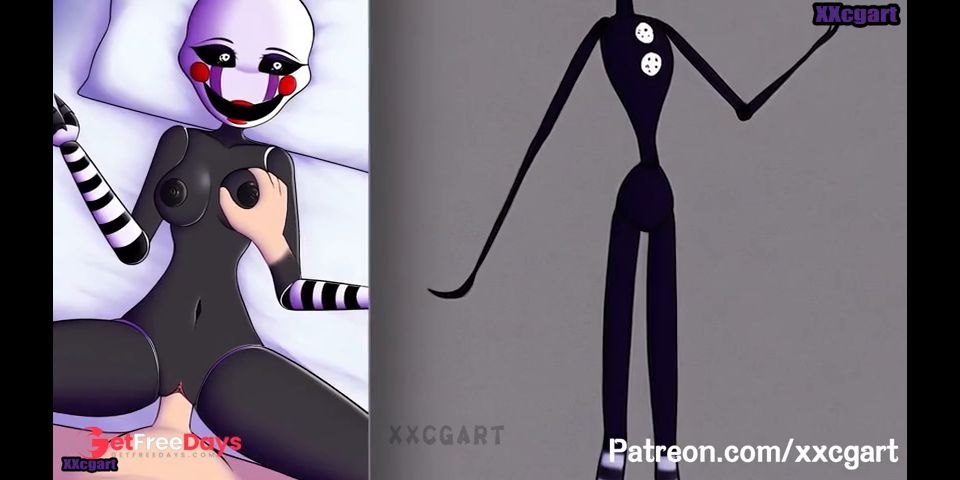 [GetFreeDays.com] Fnaf Hentai - Puppet Big Tits Porn Stream October 2022