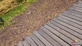 Walking With My Stepsister In The Forest Park. Sex Blog, Live Video.  Pov 1080p-0