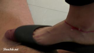 Violeta’s Footjob Wearing Old Flats – Latin Domination Goddesses - (Feet porn)-1