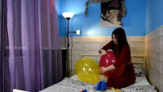 Moscow balloon party - Eva decorates the bedroom -  (FullHD 2024) New Porn-1