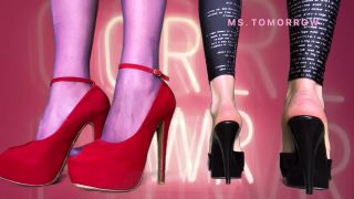 free online video 37 DommeTomorrow - Her Heels, holly halston femdom on feet porn -7