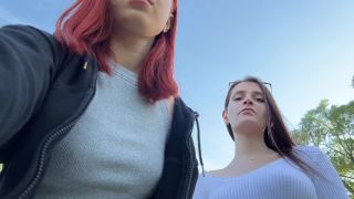 xxx video clip 4 Petite Princess Femdom – Two Mistresses Brought You To The Forest To Pov Spit And Humiliate You And Then Leave You There on threesome princess jennifer femdom-1