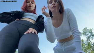 xxx video clip 4 Petite Princess Femdom – Two Mistresses Brought You To The Forest To Pov Spit And Humiliate You And Then Leave You There on threesome princess jennifer femdom-2