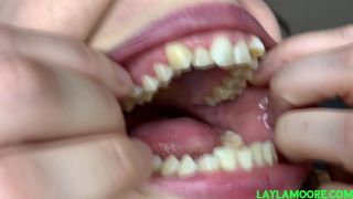 Lunas Sexy Mouth and Sharp Teeth femdom LaylasFuckingClips-1