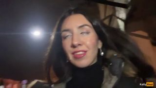 Handjob Ruined Makeup with Cum on Face - Public Cumwalk Covered in Sperm Katty West-7