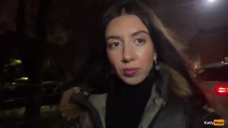 Handjob Ruined Makeup with Cum on Face - Public Cumwalk Covered in Sperm Katty West-9