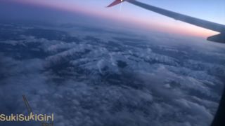 [Amateur] public Blowjob on an Airplane (Mile High Club)-1