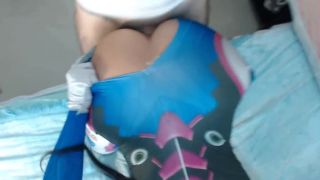 Emanuelly Raquel082 - Dva Costume Cosplay Sucking And Fucking-7