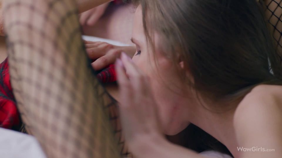 [Leah Maus] Wow girls with nancy a, nelya & leah maus in three very horny girls