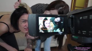 clip 8 Licking Girls Feet: CAROLINE - Could you please humiliate me on camera | femdom | femdom porn foot fetish la-6