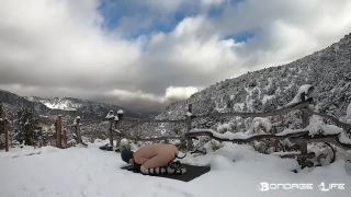 porn video 20 cruel bdsm femdom porn | BondageLife - Lounging In The Snow Rachel Greyhound | bondagelife-4
