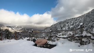 porn video 20 cruel bdsm femdom porn | BondageLife - Lounging In The Snow Rachel Greyhound | bondagelife-6