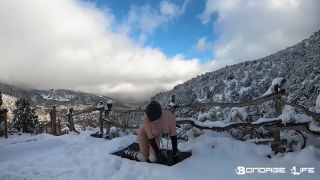 porn video 20 cruel bdsm femdom porn | BondageLife - Lounging In The Snow Rachel Greyhound | bondagelife-7