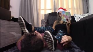 Christmas foot worship handjob Video Sex Download Porn-0