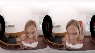 free adult clip 48 blonde glasses sex Angel Piaff & Don Diego in Czech dinner, virtual reality on blonde porn-0