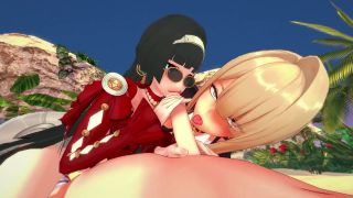 Jetsu4K - ZZZ - Astra Yao and Evelyn [3D Hentai Game, 4K, 60FPS, Uncensored]-4