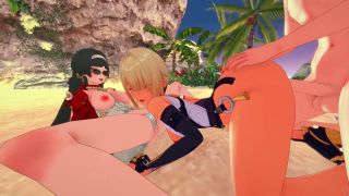 Jetsu4K - ZZZ - Astra Yao and Evelyn [3D Hentai Game, 4K, 60FPS, Uncensored]-6