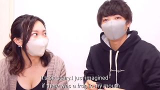 Blindfold Taste Test Game, Japanese Girlfriend Tricked By Him Into Huge Facial - Pornhub, Emuyumi_Couple (FullHD 2021)-1