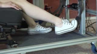 online video 37 The Pedal Laboratory – Maia Evaluates Shoes for Driving in the Simulator on fetish porn heavy rubber fetish-8