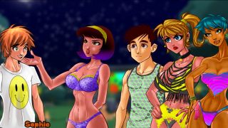 LoveSkySan - High School Days (RichyCapy) - Part 19 - Rave Party Lingerie And Boobs By LoveSkySanHentai-0