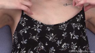 Hairy Shirley Mo (hairy Shirley Mo Enjoys In A Blue Armchair) - Hairy Pussy-1