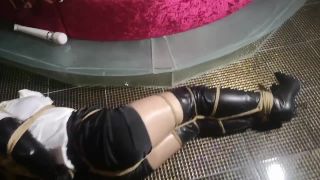 Asian Girls Bound and Gagged rope bondage shibari vibrator-7