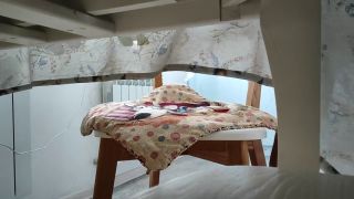 Russian Masturbating to my stepsister under the table-7
