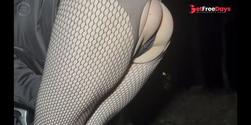 Japanese Sub Wife Outdoor Debut Anal Sex On The Hood With Anal Creampie