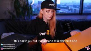 500K Pornhub Gifts Unboxing And Oral Creampie  Mollyredwolf 1080p-2