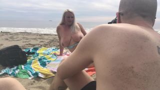 M@nyV1ds - Cameron Skye - Milf Fucks Photographer at Public Beach-2