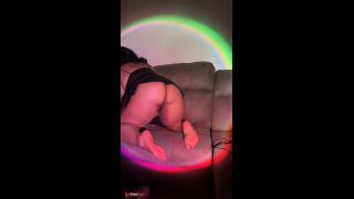 Ebony Fucks Herself After Husband Leaves-2