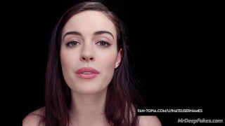 Anne Hathaway JOI Cum Beg Solo Trailer Fantasy Role Play