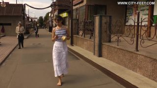 porn video 46 City Feet – Autumn barefoot walk. Part 2 on feet porn judo foot fetish-7