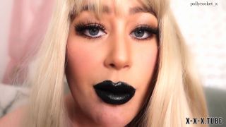 Femdom porn Lulublue X Black Lipstick Fetish Femdom  Lulublue x -9