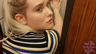 LovlyLuna - My first Time in a Changing Room , skin babe on babe -5