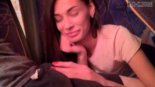 Femdom porn  Fiamurr  Fiamurr Ph Hot Brunette Risky Sucked In Public Bus-2