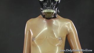 Online tube Latex Porn – 7726 – Fetish Narzisse – In Transparent Latex And Gasmask-2