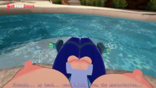 [GetFreeDays.com] POV Nejire cosplayer masturbates at the pool in the tree - Koikatsu Adult Clip December 2022-0