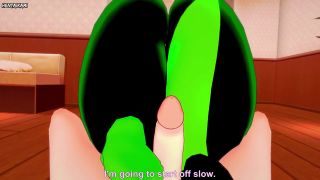 TheHentaiKami - Shego from Kim Possible Gives You An Amazing Footjob-2