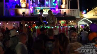 Pre Fantasy Fest Street Party With Body Painting And Flashing - POSTED LIVE FROM KEY WEST,  FLORIDA-4