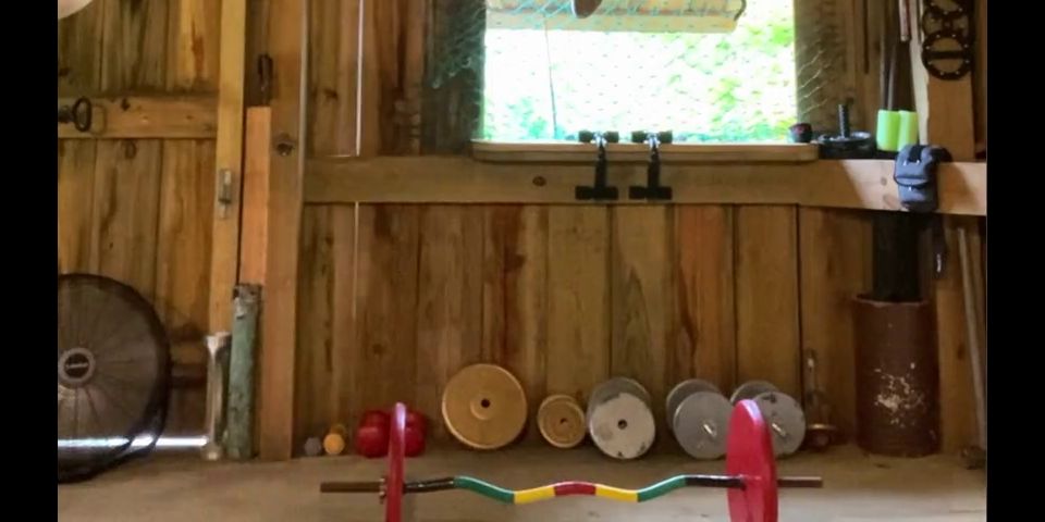 Masturbation Naked Workout RDL and Squats