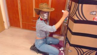 Pt 2KinkyPornCpl - Gloryhole Whip Cream Handjob Maskfacial-0