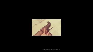 Onlyfans - Mistress Terra - obeymistressterra - obeymistressterraAre you obsessed with perfect feet in nylons and high heels Then this clip will drive y - 09-09-2020-6