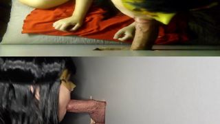 MySexyMilfs - Sexy Brunette gloryhole and feetjob-7