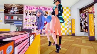 Cartoon Marin Kitagawa Fucked In Manga Store in school uniform HMV-7