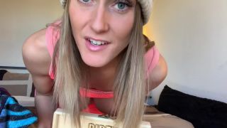 SparksGoWild - Miss Stacy Shows off her Woodburning Art¡  | usa girls | pov-3