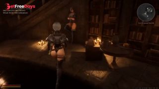 anal fisting for horny nun HD Hentai Game 3D-5